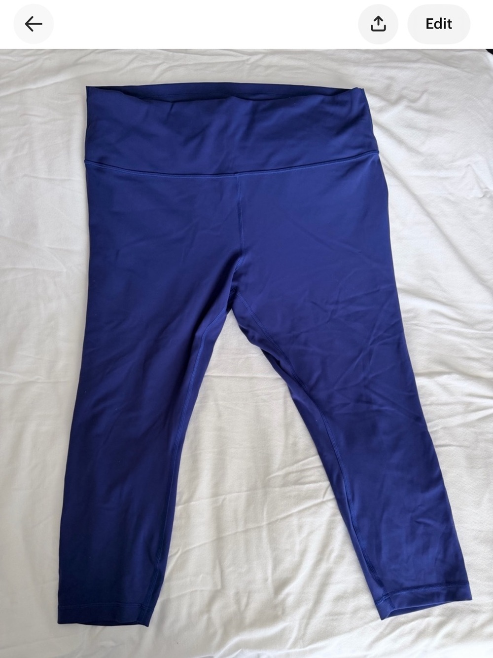 lululemon Royal blue High-Rise Leggings